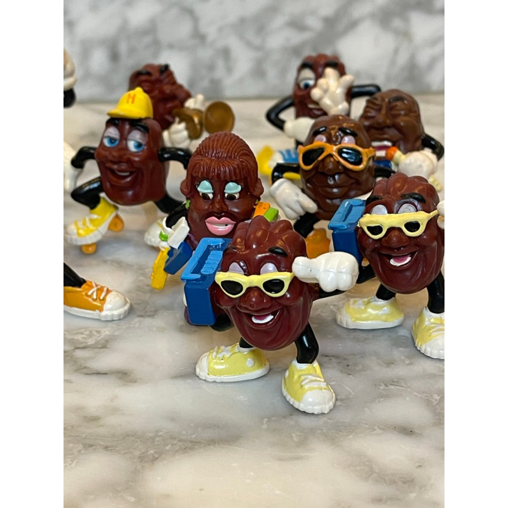 Vintage 1987–88 California Raisins Figurines Lot of 15 - Picture 4 of 9